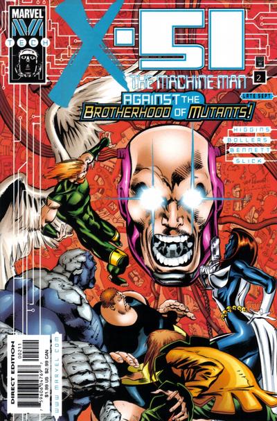 X-51: The Machine Man #2 (September 1999)