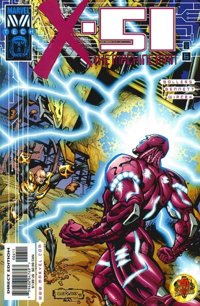 X-51: The Machine Man #6 (January 2000)