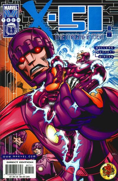 X-51: The Machine Man #7 (February 2000)