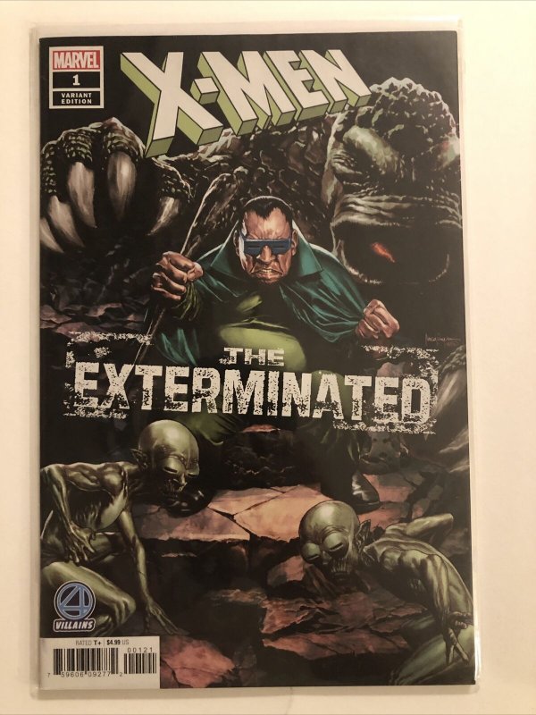 X-Men: The Exterminated #1B [Mico Suayan Fantastic Four Villains Variant] (February 2019)