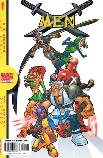 Marvel Mangaverse: X-Men #1 (March 2002)