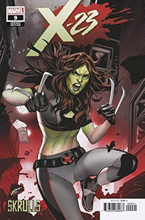X-23 Vol III #9B [LUPACCHINO 'SKRULLS' VARIANT] (April 2019)