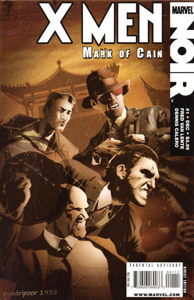 X-Men Noir: Mark of Cain #1 (February 2010)
