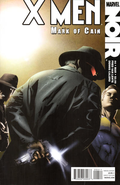 X-Men Noir: Mark of Cain #3B (April 2010)