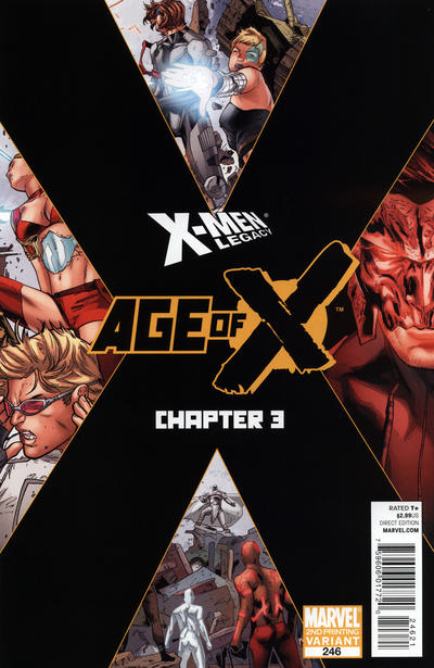 X-Men: Legacy #246 Second Printing (May 2011)