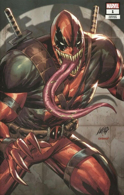 X-Force: Killshot Anniversary Special #1E [Rob Liefeld 'Venompool' Connecting Variant] (2022)