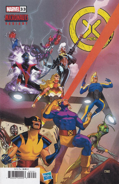 X-Men Vol V #33E [Taurin Clarke 'Micronauts Variant'] (June 2024)