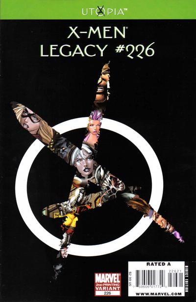 X-Men: Legacy #226 [Second Printing] (September 2009)