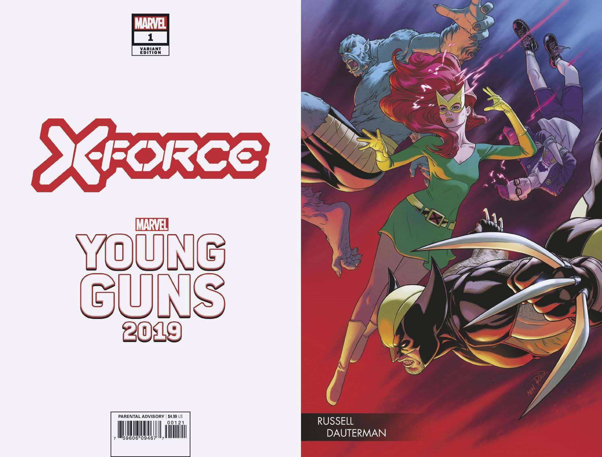 X-Force Vol VI #1B [Russell Dauterman 'Young Guns' Variant] (January 2020)