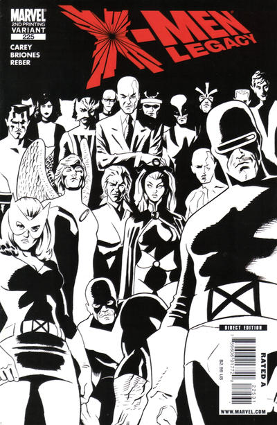 X-Men: Legacy #225 [Second Printing] (August 2009)