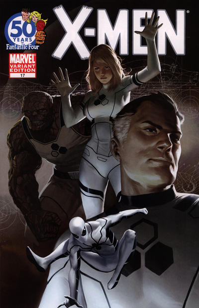 X-Men Vol II #17B [Marko Djurdjevic 'Fantastic Four 50th Anniversary' Variant] (November 2011)