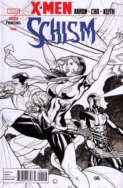 X-Men: Schism #2 [Third Printing] (September 2011)
