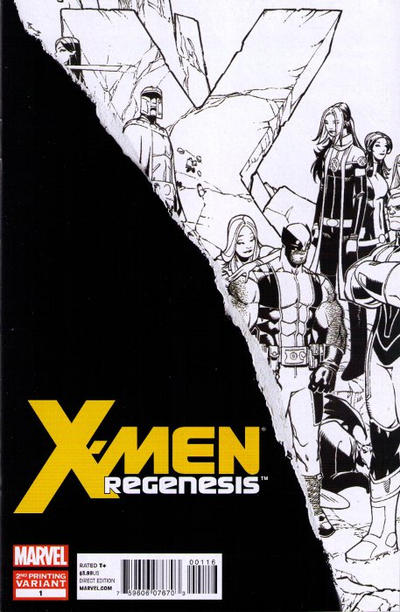X-Men: Regenesis #1 [Second Printing Wolverine Variant] (December 2011)