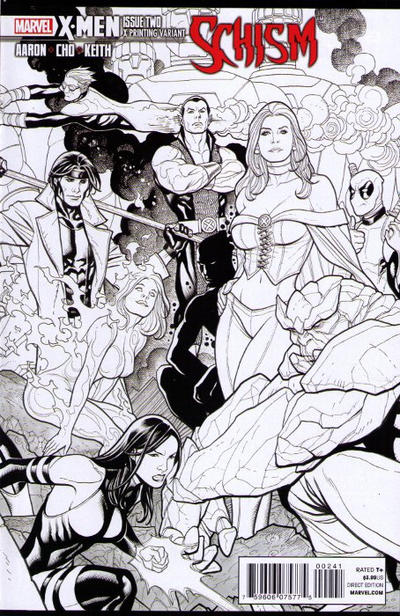 X-Men: Schism #2 [X Printing Variant] (January 2012)
