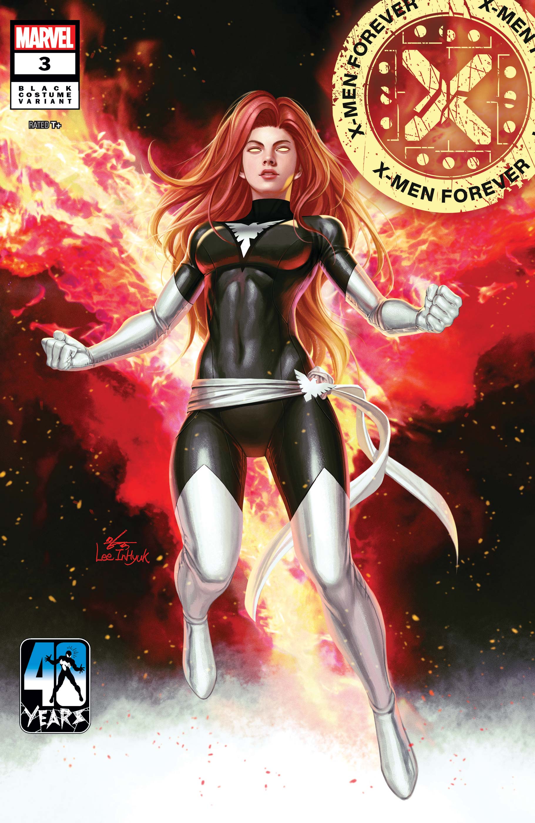 X-Men: Forever Vol III #3C [InHyuk Lee 'Black Costume Variant'] (July 2024)
