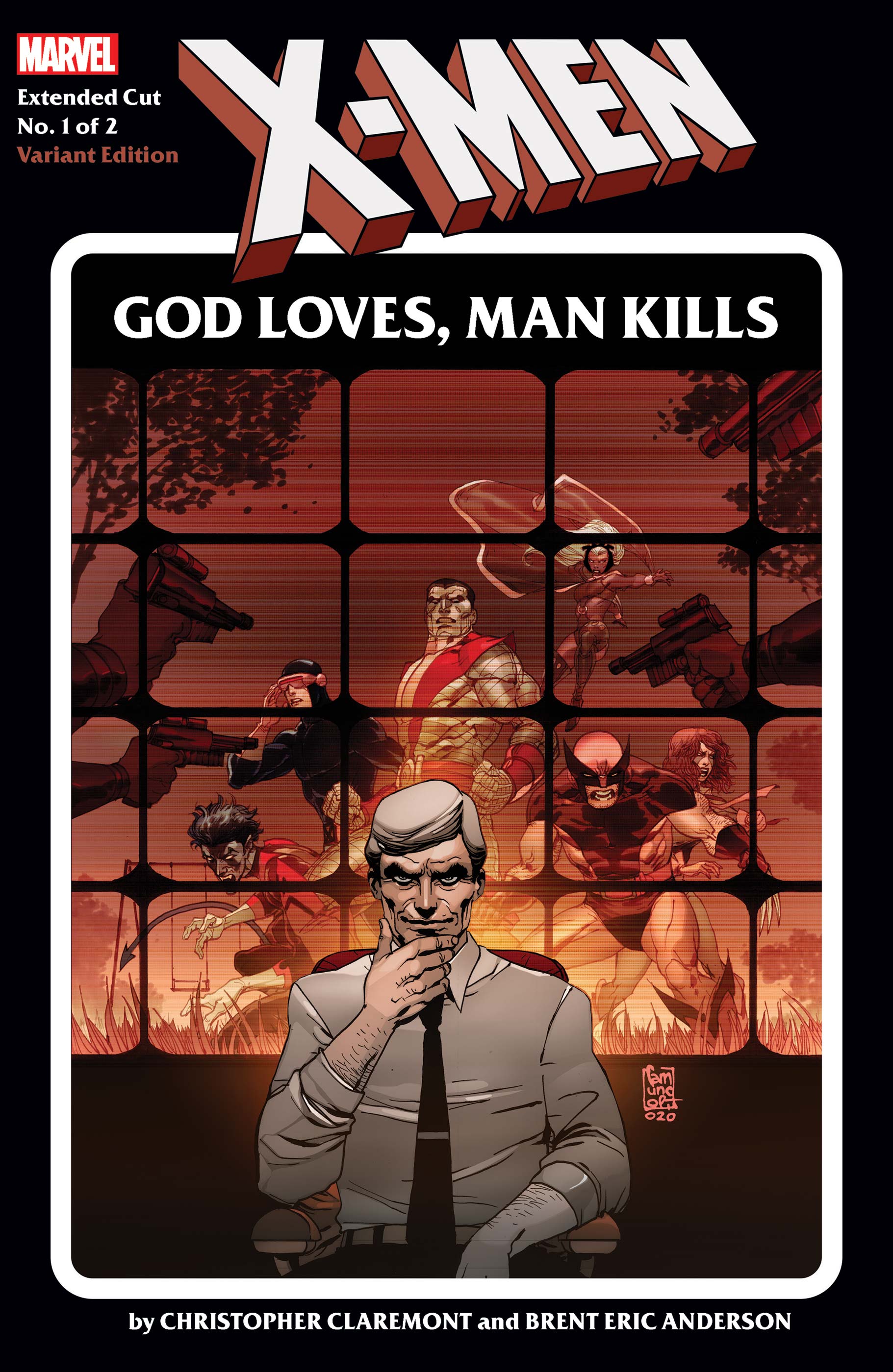 X-Men: God Loves, Man Kills Extended Cut #1C [Giuseppe Camuncoli Variant] (June 2020)