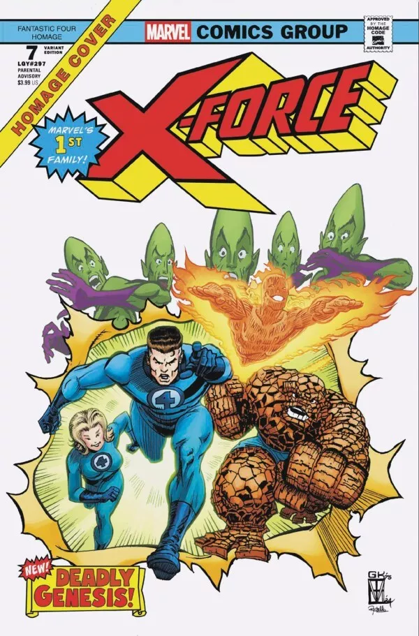 X-Force Vol VII #7D (Trevor Von Eeden Variant) (March 2025)