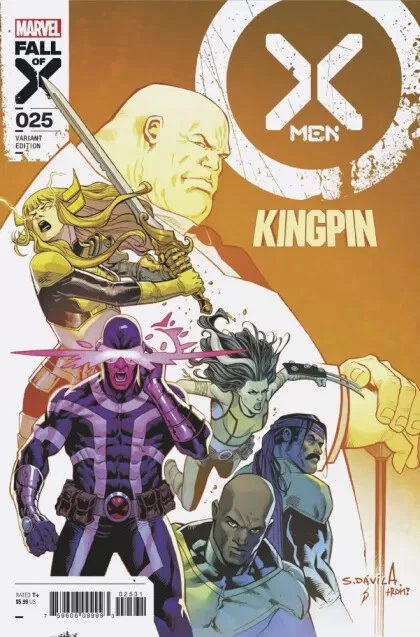 X-Men Vol V #25C [Sergio Davila 'Kingpin' Variant] (October 2023)