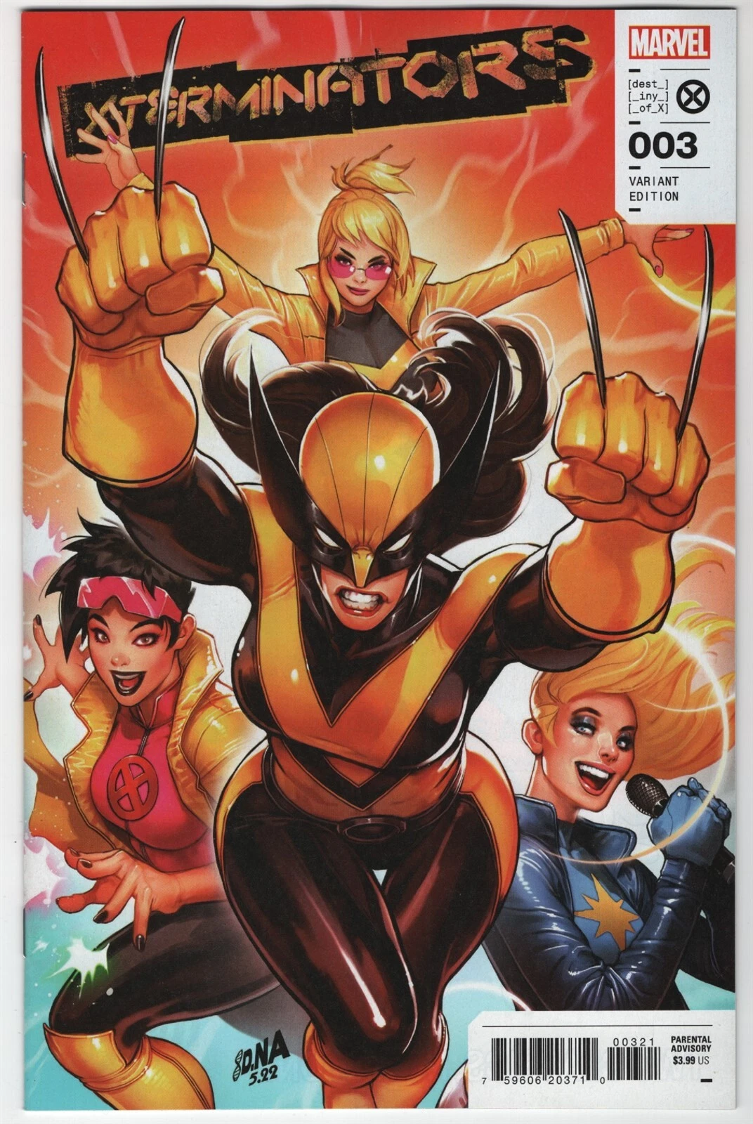 X-Terminators Vol II #3B [David Nakayama Variant] (January 2023)