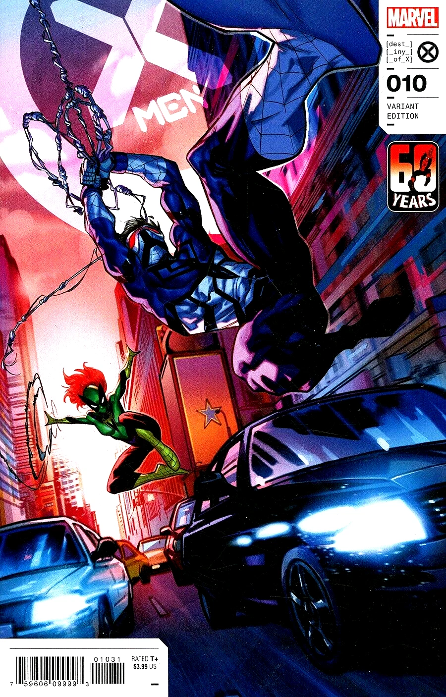 X-Men Vol V #10C [Francesco Manna 'Spider-Man 60th Anniversary' Variant] (June 2022)