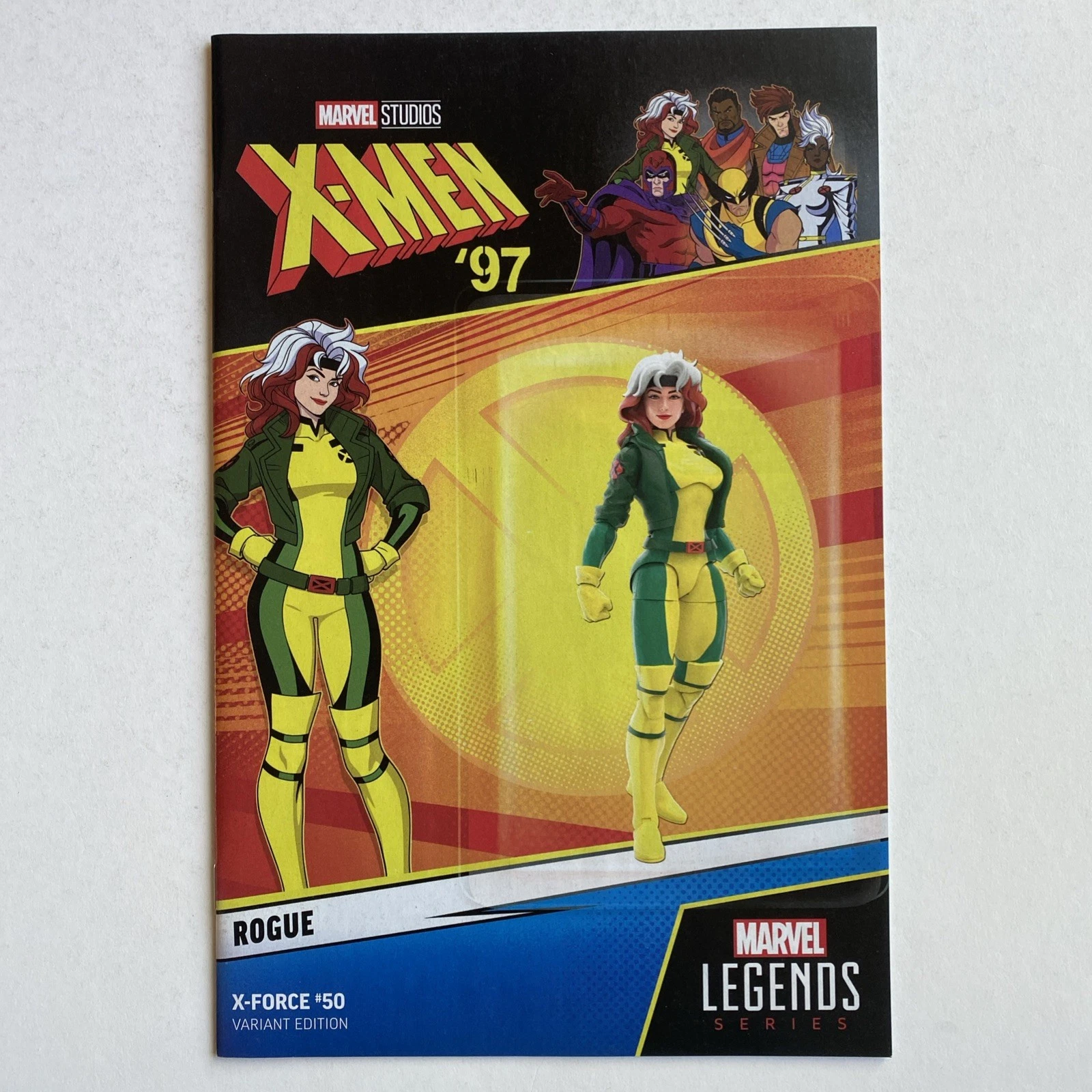 X-Force Vol VI #50C [X-Men '97 Action Figure Variant: Rogue] (May 2024)