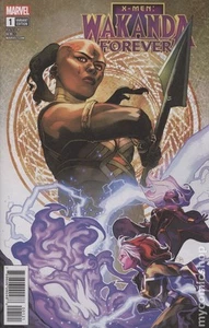X-Men: Wakanda Forever #1B [Connecting Variant by Yasmine Putri] (September 2018)