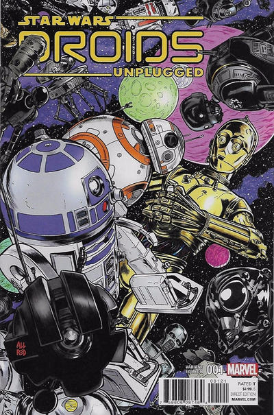 Star Wars: Droids Unplugged #1B [Incentive Mike Allred Variant] (August 2017)