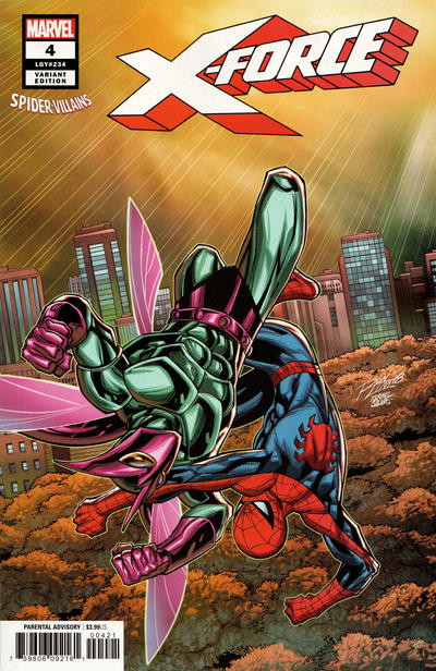 X-Force Vol V #4B [Ron Lim 'Spider-Man Villains' Variant] (April 2019)