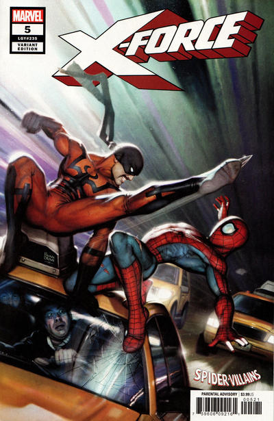 X-Force Vol V #5B [Ryan Brown 'Spider-Man Villains' Variant] (May 2019)