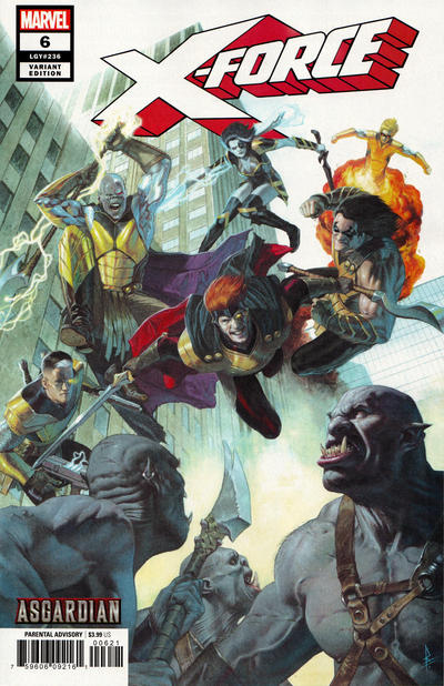 X-Force Vol V #6B [Riccardo Federici 'Asgardian' Variant] (June 2019)
