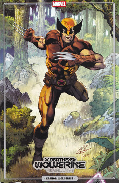 X Deaths of Wolverine #1H [Mark Bagley Trading Card Variant] (March 2022)