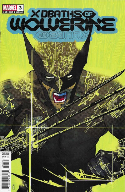 X Deaths of Wolverine #3F [Christian Ward Variant] (April 2022)