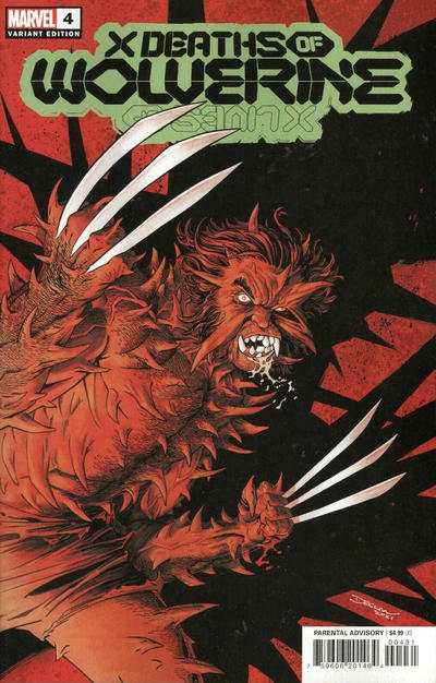 X Deaths of Wolverine #4C [Declan Shalvey Variant] (May 2022)
