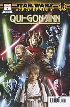 Star Wars: Age of Republic - Qui-Gon Jinn #1F [Giuseppe Camuncoli Variant] (February 2019)