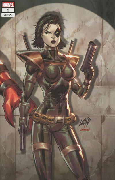 X-Force: Killshot Anniversary Special #1F [Rob Liefeld 'Domino' Connecting Variant] (2022)