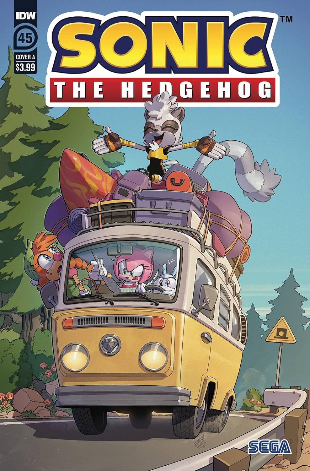 Sonic the Hedgehog Vol II #45 (September 2021)