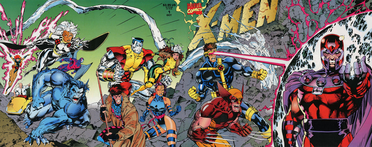 X-Men #1E [Collector's Gatefold Special Variant] (October 1991)
