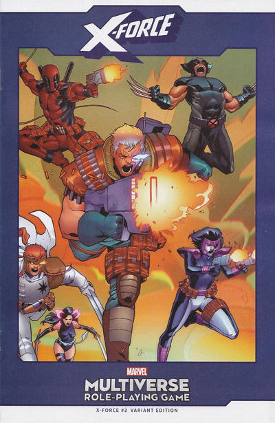 X-Force Vol VII #2F [Ruairi Coleman 'Marvel Multiverse Role-Playing Game Variant'] (October 2024)