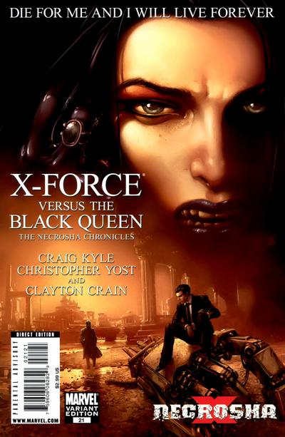 X-Force Vol III #21B [Crain Variant] (January 2010)