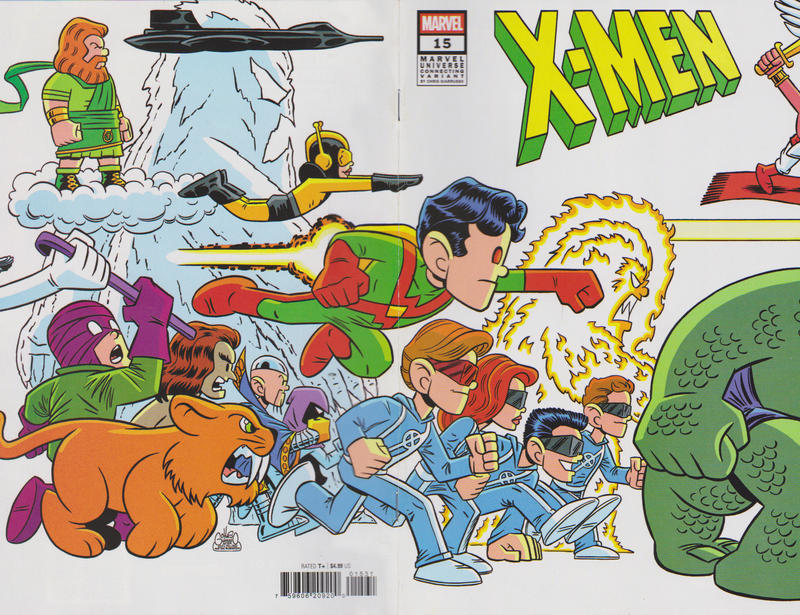 X-Men Vol VI #15C [Chris Giarrusso Marvel Universe Connecting Wraparound Variant] (June 2025)