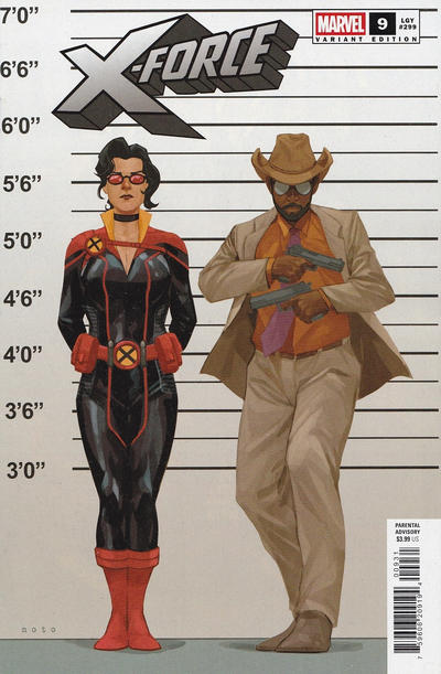 X-Force Vol VII #9C [Phil Noto X-Manhunt Connecting Variant] (May 2025)