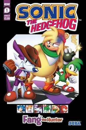Sonic the Hedgehog: Fang the Hunter #1 [Cover B - Mark Hughes] (January 2024)