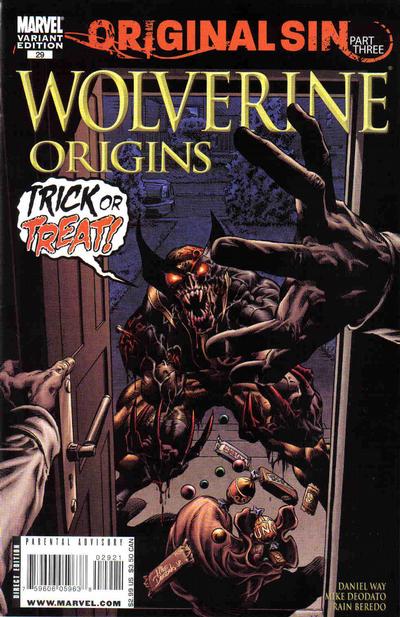 Wolverine: Origins #29B [Zombie Variant] (December 2008)