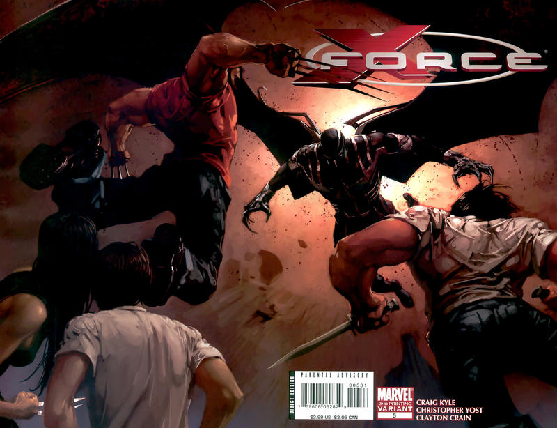 X-Force Vol III #5 Second Printing (September 2008)