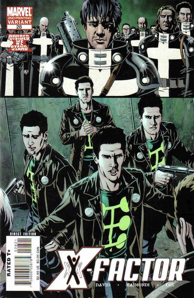 X-Factor Vol III #28 Second Printing (April 2008)