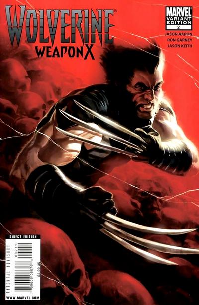 Wolverine: Weapon X #2B [Djurdjevic Variant] (July 2009)