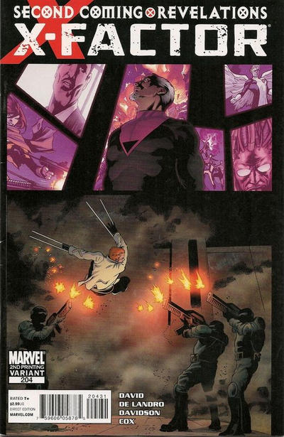 X-Factor Vol III #204 Second Printing (June 2010)