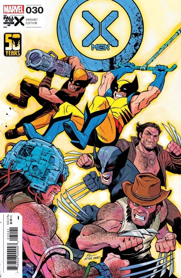 X-Men Vol V #30D [Ethan Young 'Wolverine 50th Anniversary' Variant] (March 2024)