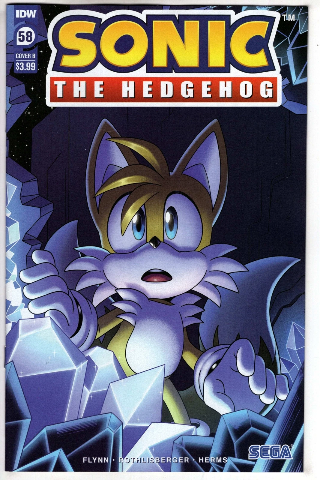 Sonic the Hedgehog Vol II #58 [Cover B - Abigail Oz] (March 2023)