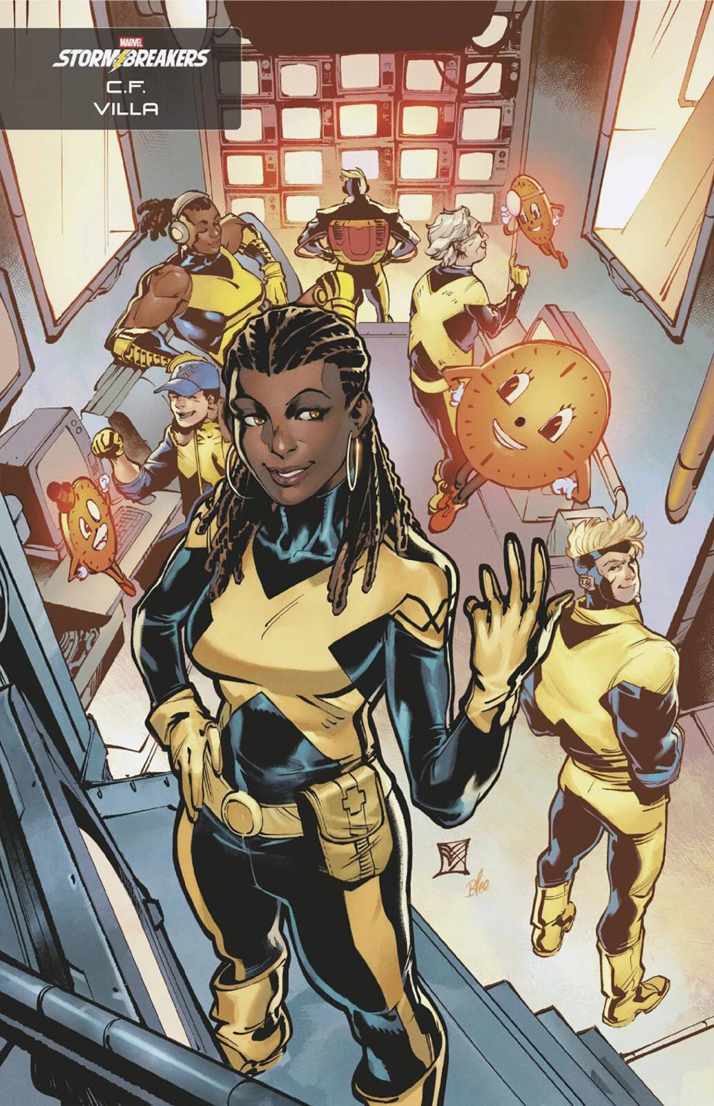 X-Factor Vol V #5C [C. F. Villa 'Stormbreakers' Variant] (February 2025)